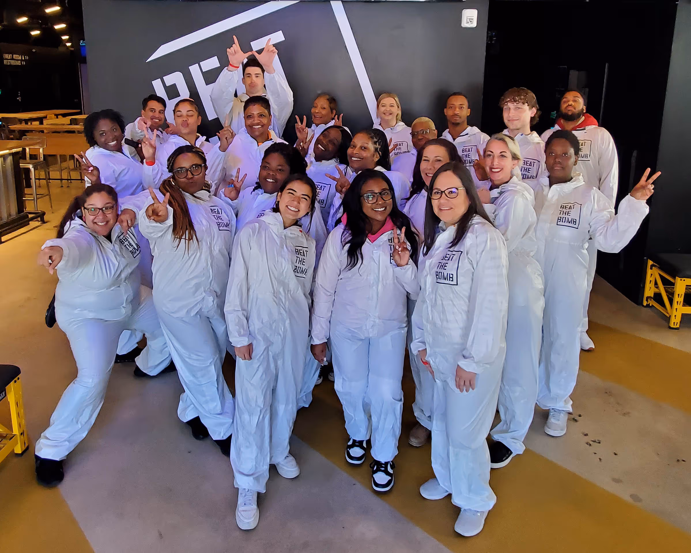 Corporate outing at Beat The Bomb